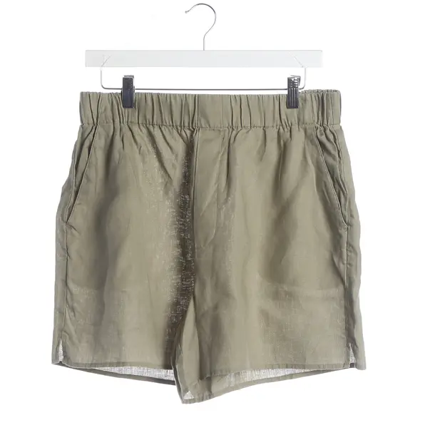 Shorts, in Light Green, Linen, Closed