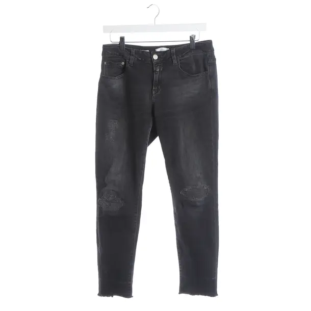 Skinny Jeans, in Dark Gray, Cotton, Closed