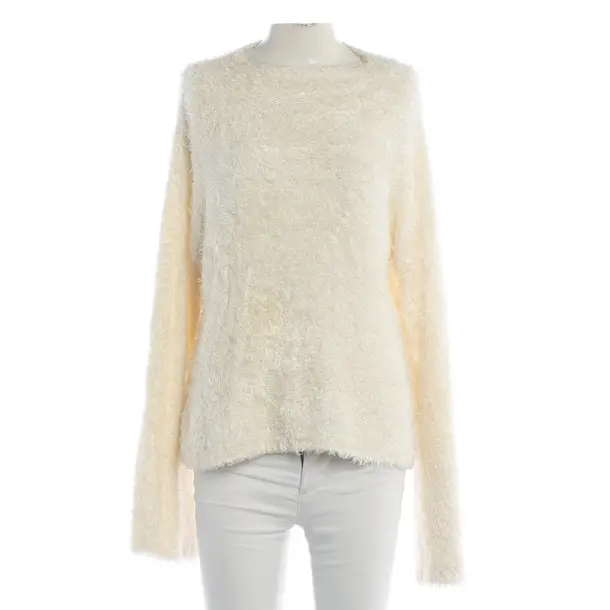 Pullover, in Cream, Seide, Iheart