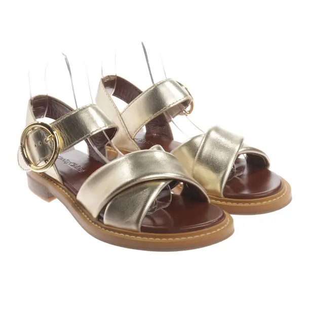 Sandals, in Gold, See by Chloé