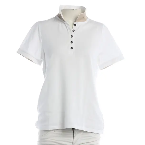 Polo Shirt, in White, Cotton, Burberry Brit