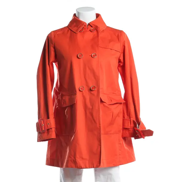 Summer Coat, in Orange, Cotton, Herno