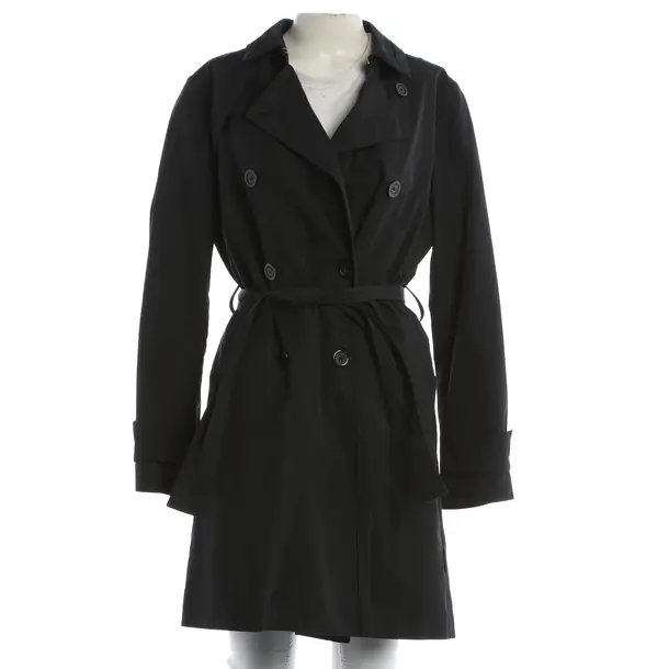 Trench Coat, in Navy, Polyester, Moncler