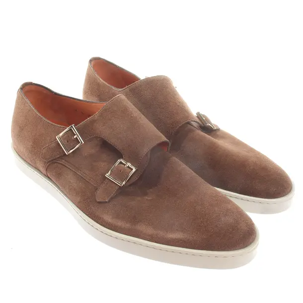 Slip On Shoes, in Brown, Santoni