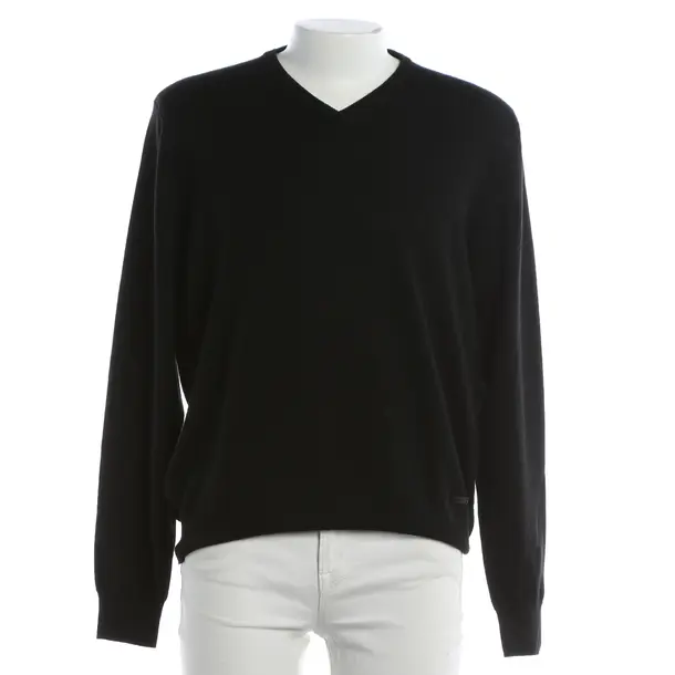 Jumper, in Black, Wool, Armani Collezioni