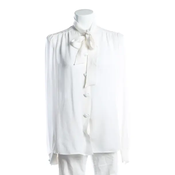Blouse, in Beige, Silk, Moschino