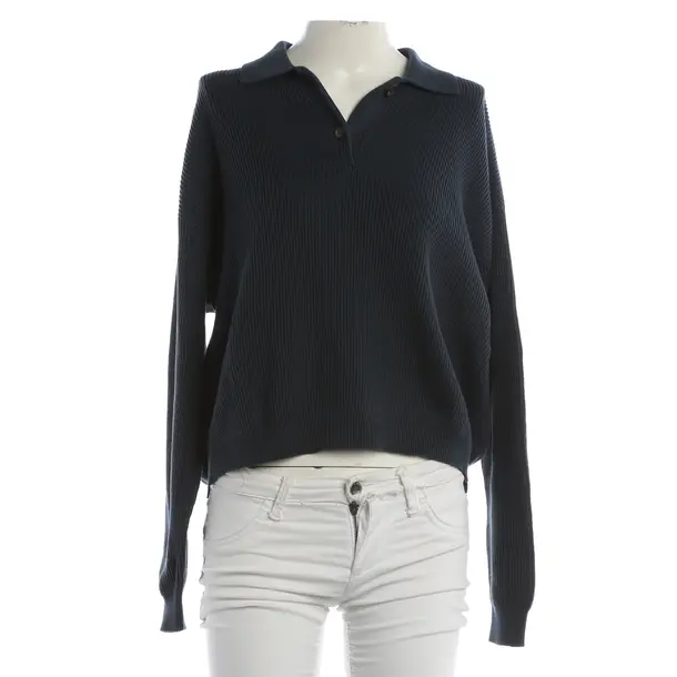 Maglione, in Blu, Cotone, Brunello Cucinelli