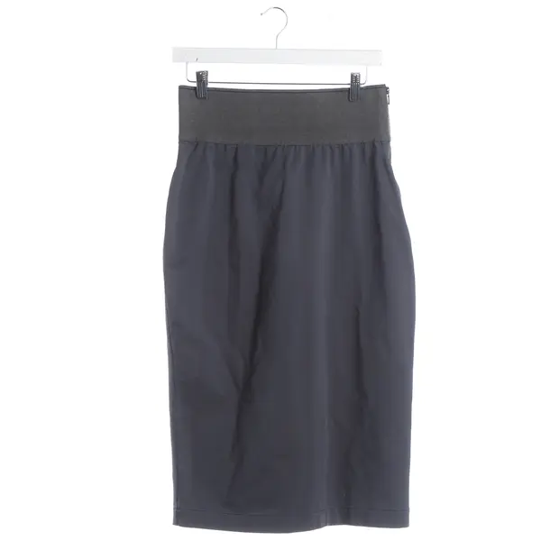 Skirt, in Dark Gray, Cotton, Brunello Cucinelli