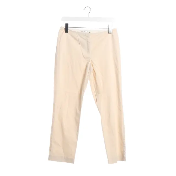 Pants, in Cream, Cotton, Marc Cain
