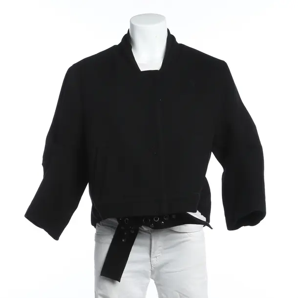 Mid-Season Jacket, in Black, Wool, Dorothee Schumacher