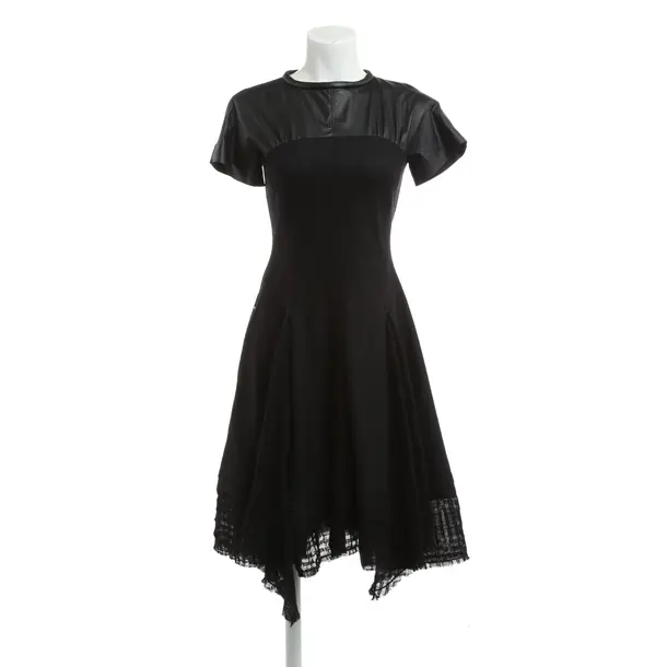 Kleid, in Schwarz, Wolle, High Use