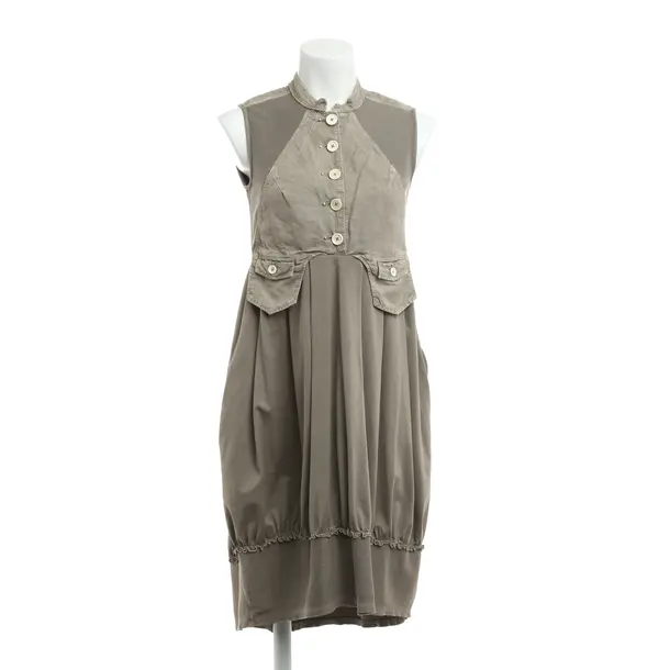 Dress, in Brown, Cotton, High Use