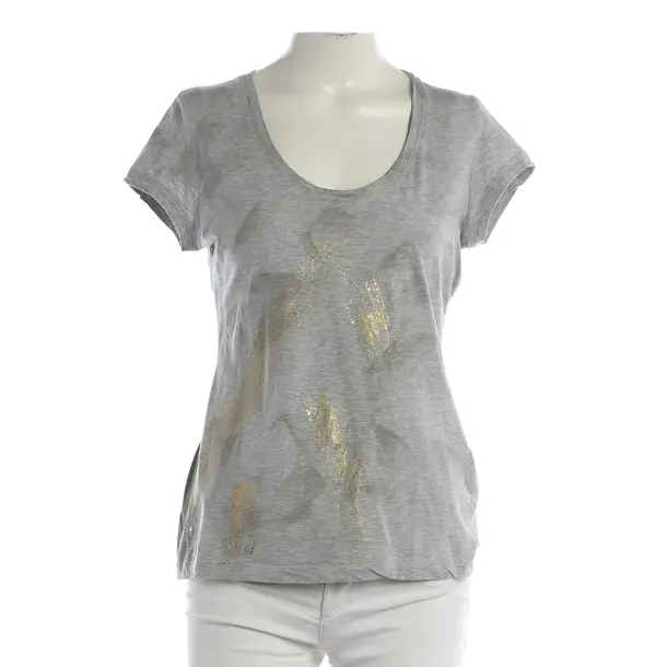 Shirt, in Gray, Cotton, High Use