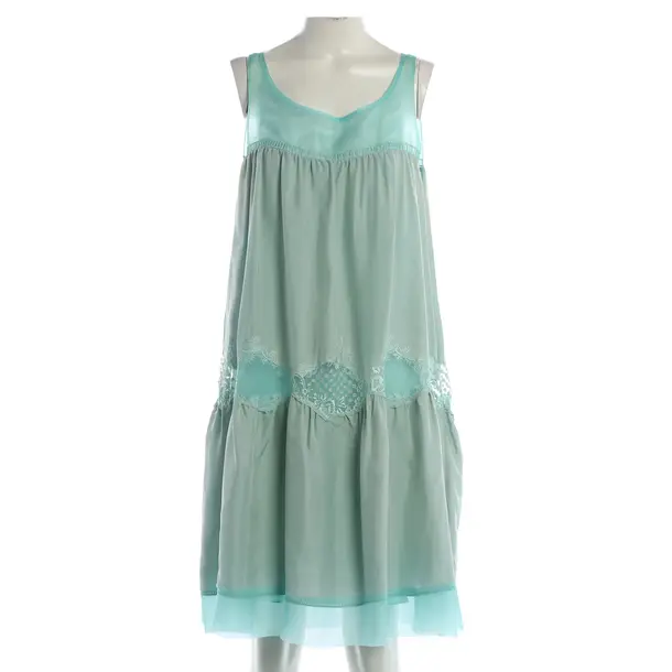 Dress, in Light Blue, Silk, Ermanno Scervino
