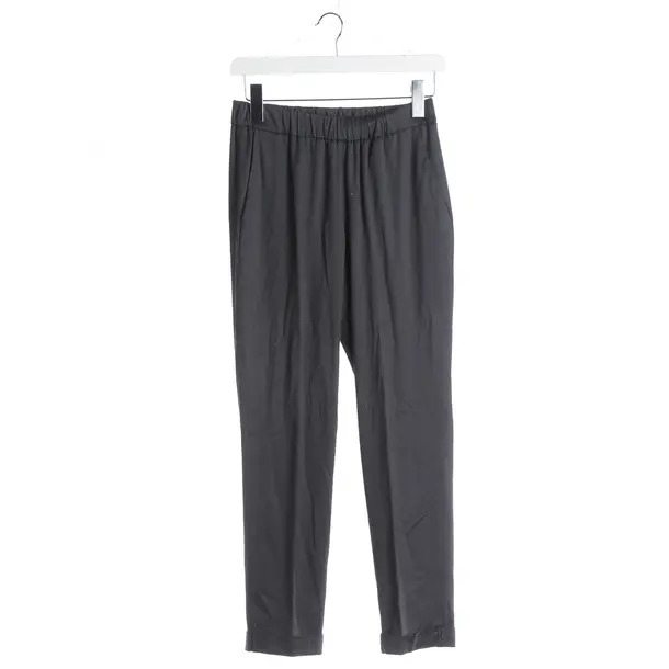 Pantaloni, in Grigio, Cotone, Fabiana Filippi