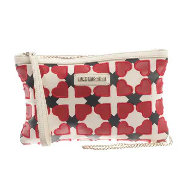 Borsa da sera, in Multicolore, Poliammide, Amore Moschino