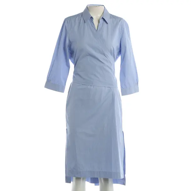 Dress, in Blue, Cotton, Le Sarte Pettegole