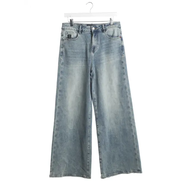 Jeans Straight Fit, in Blau, Baumwolle, Elias Rumelis