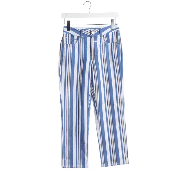Pants, in Blue, Cotton, Closed