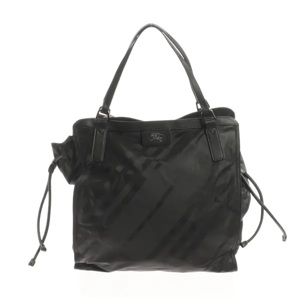 Shoulder Bag, in Black, Leather, Burberry
