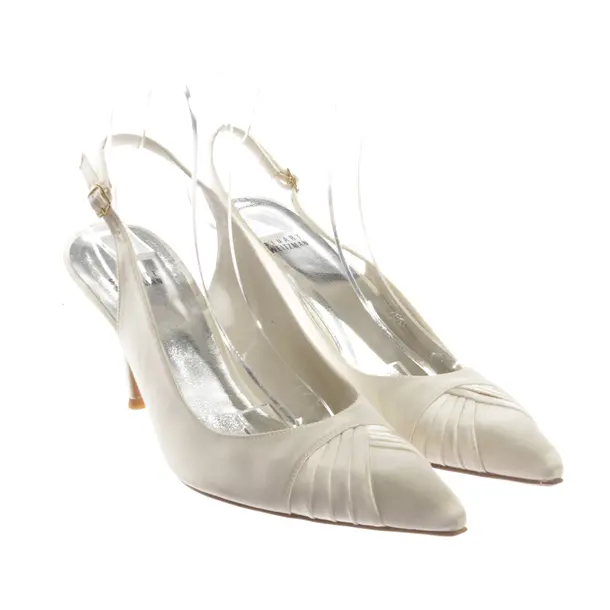 Slingbacks, in Weiß, Stuart Weitzman
