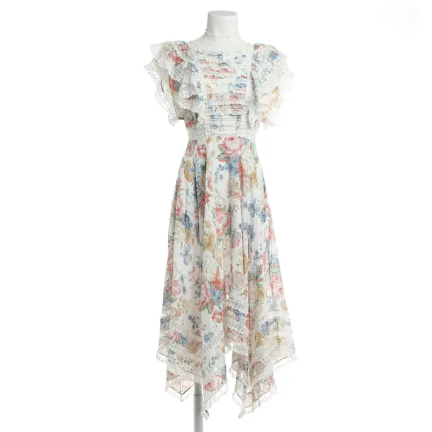 Dress, in Multicolored, Cotton, Zimmermann