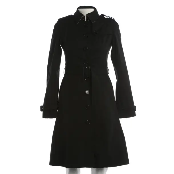 Trenchcoat, in Schwarz, Baumwolle, Burberry Prorsum