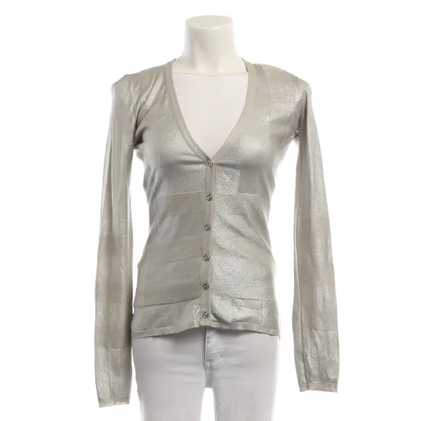 Cardigan, in Gray, Viscose, Burberry London
