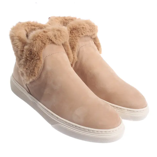 Winterboots, in Hellbraun, Hogan