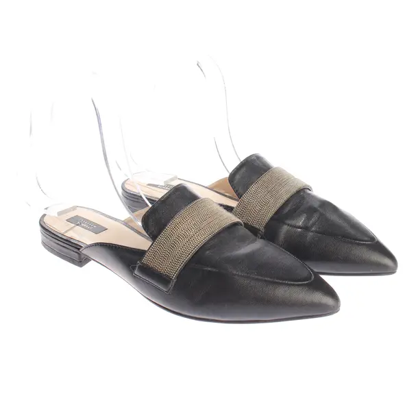 Mules, in Black, Steffen Schraut