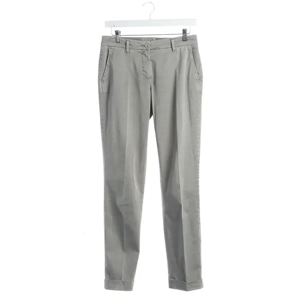 Pants, in Gray, Cotton, Raffaello Rossi