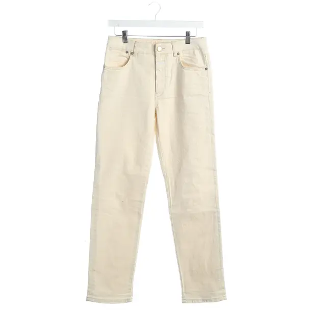 Slim Fit Jeans, in Nude, Cotton, Closed