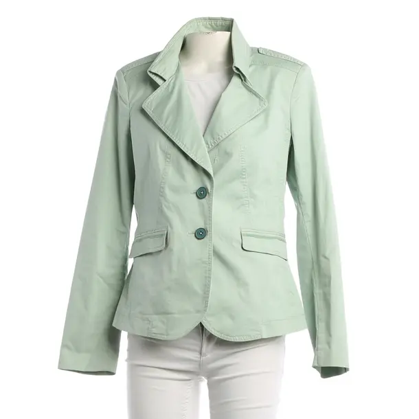 Blazer, in Light Green, Cotton, Hugo Boss Orange