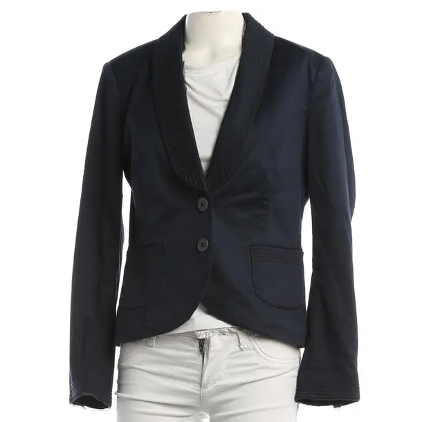 Blazer, in Navy, Cotton, Hugo Boss Orange