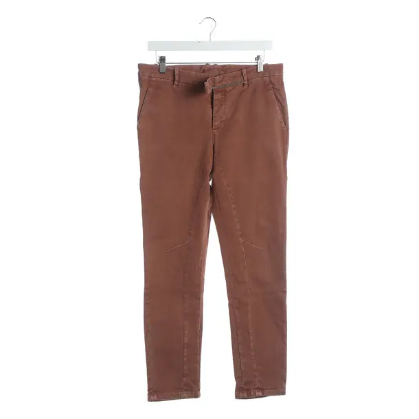 Jeans Straight Fit, in Braun, Baumwolle, Brunello Cucinelli