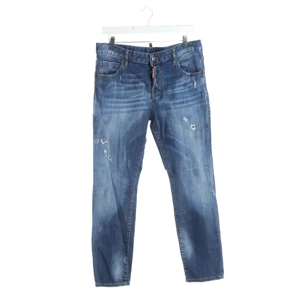 Straight Fit Jeans, in Blue, Cotton, Dsquared