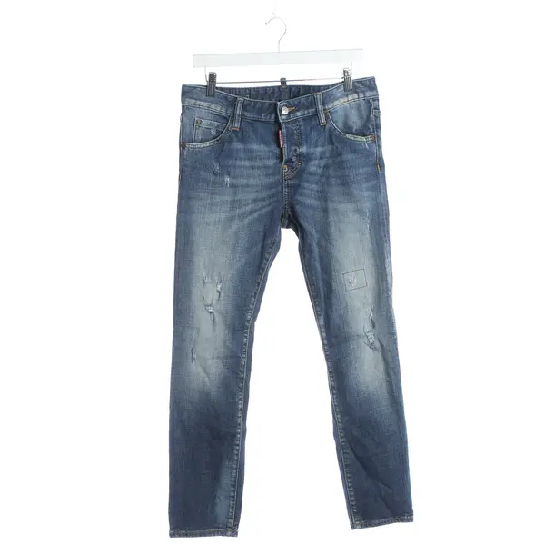 Straight Fit Jeans, in Blue, Cotton, Dsquared