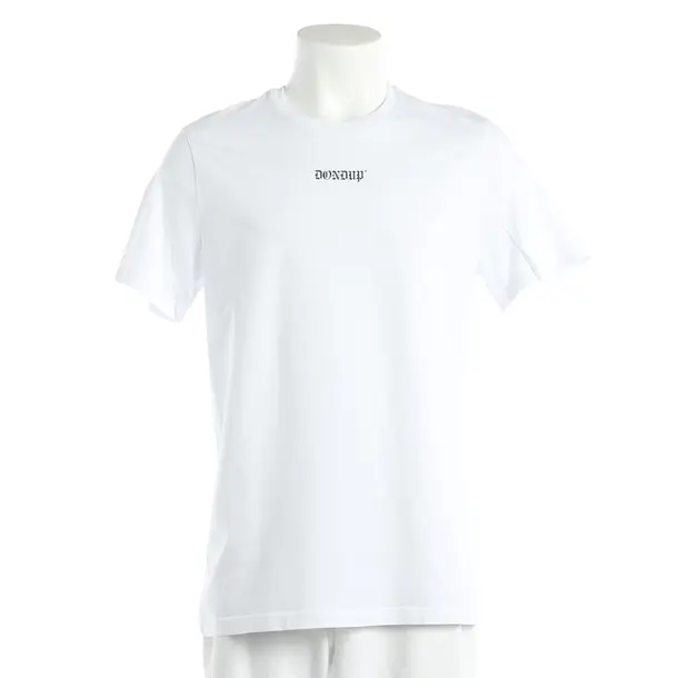 T-Shirt, in Weiß, Baumwolle, Dondup