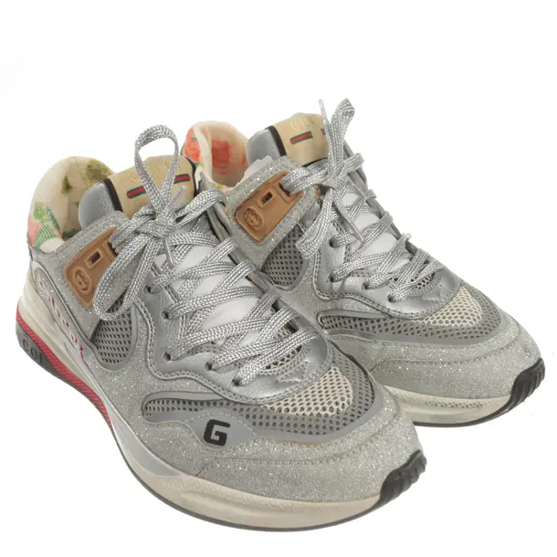 Sneaker, in argento, Gucci