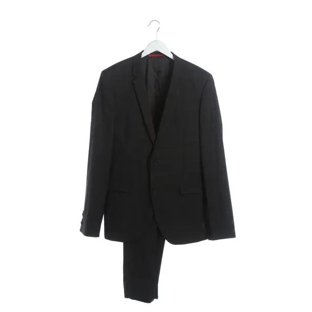 Suit, in Black, Wool, Hugo Boss