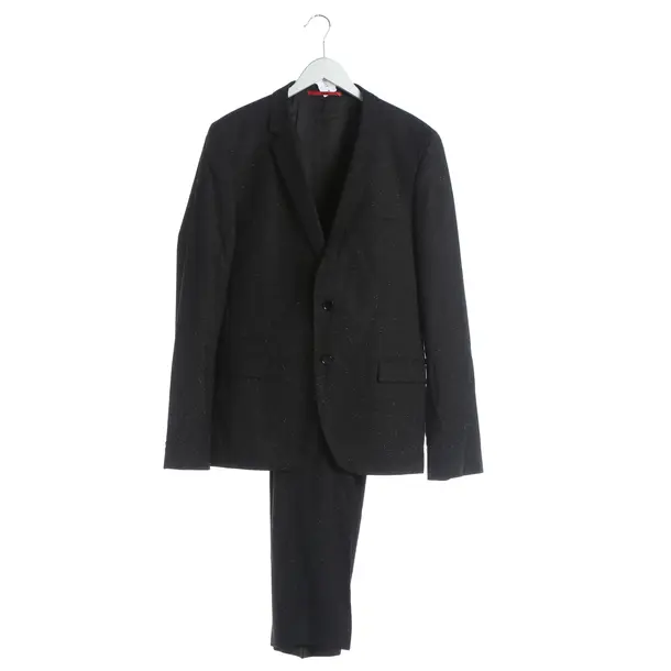 Suit, in Black, Wool, Hugo Boss