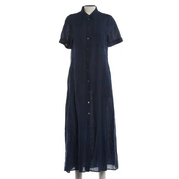 Kleid, in Navy, Leinen, Robert Friedman