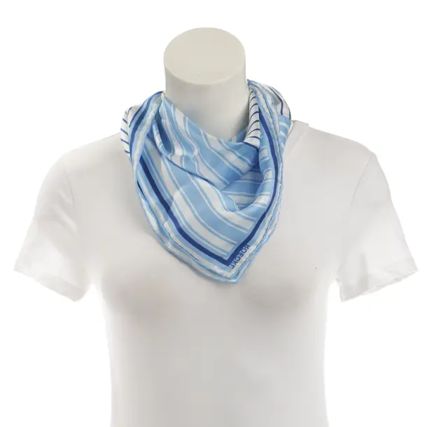 Shawl, in Blue, Silk, Roeckl
