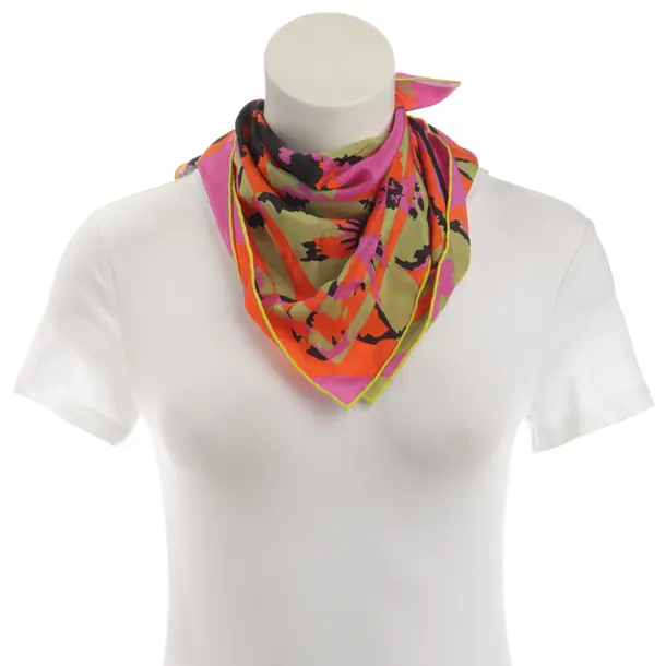 Shawl, in Multicolored, Silk, Roeckl