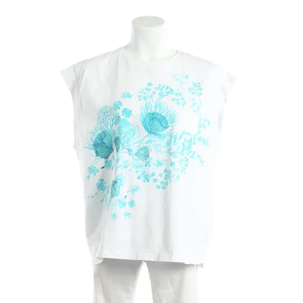 Shirt, in White, Cotton, Riani