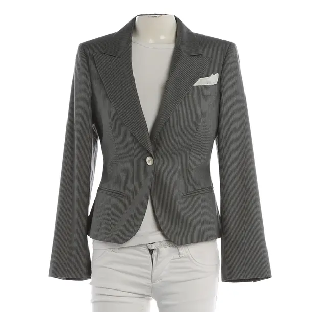 Blazer, in Grau, Wolle, Emporio Armani