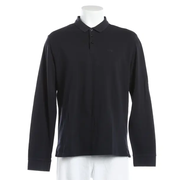 Long Sleeve Shirt, in Navy, Cotton, Armani Jeans