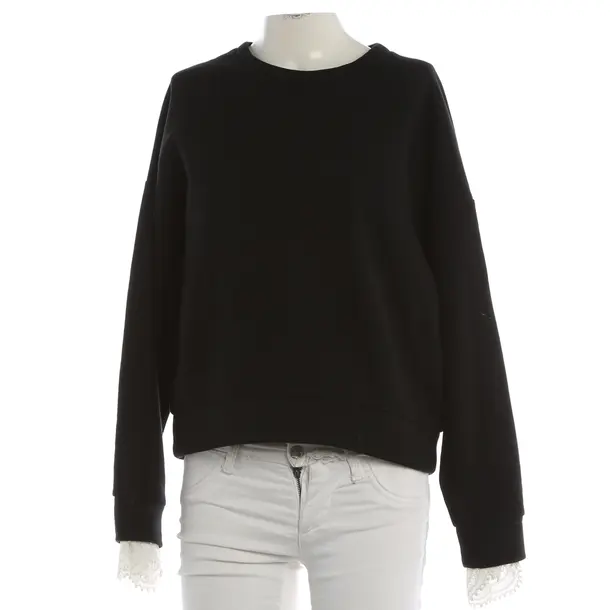 Jumper, in Black, Cotton, Maje
