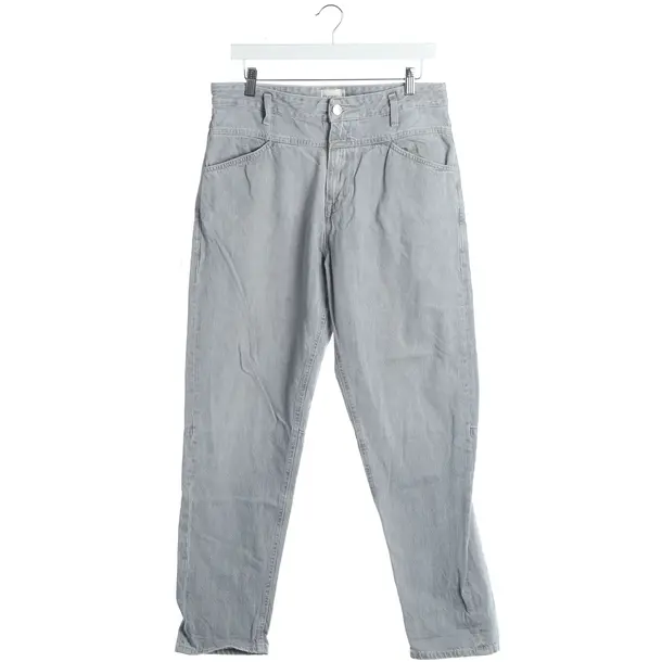 Straight Fit Jeans, in Gray, Cotton, Closed