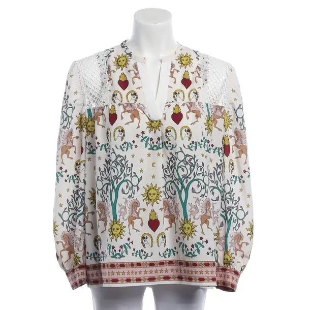 Blouse, in Multicolored, Cotton, Sandro